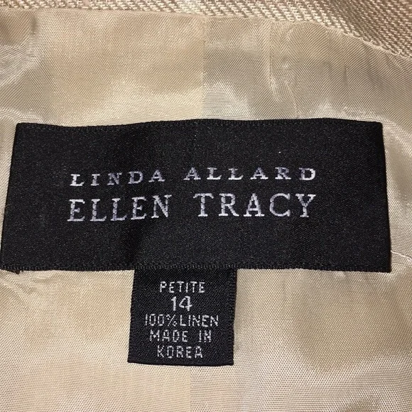🦋HP🦋Linda Allard for Ellen Tracy Plaid Blazer